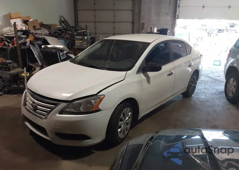 2015 Nissan Sentra Fe+ S/S/Sl/Sr/Sv from USA, damaged, VIN 3N1AB7AP7FY246595